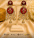 Ruby Royale Kundan Jhumka Statement Earrings