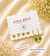 Emerald Bloom Gold-Plated Stud Earrings Set
