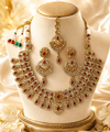 Rajsi Ruby Bridal Necklace Set